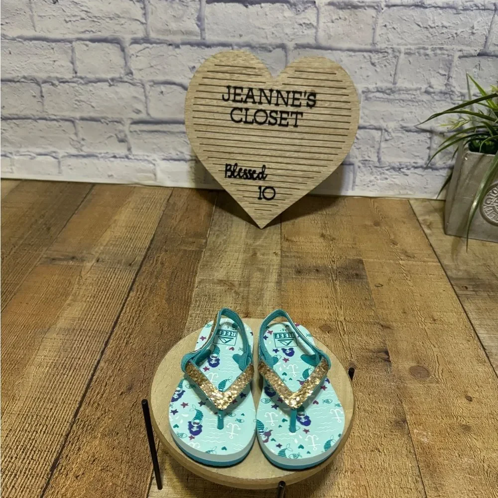 Reef Unisex-Child Little Stargazer Prints Sandal